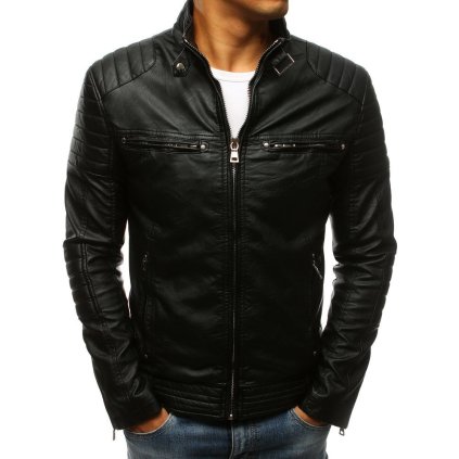 195674 5 panska kozena bunda barva cerna dstreet tx3265 velikost s barva cerna