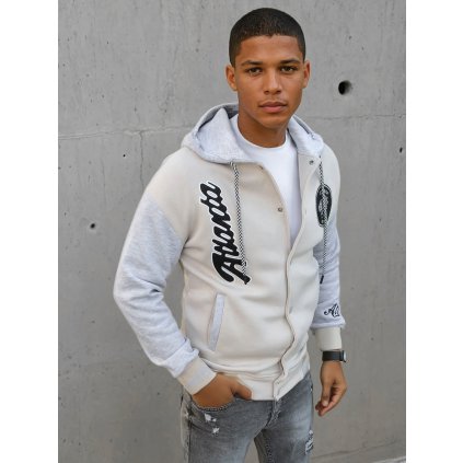 196166 3 panska mikina na zip kamelova barva dstreet bx5452 velikost m barva hneda