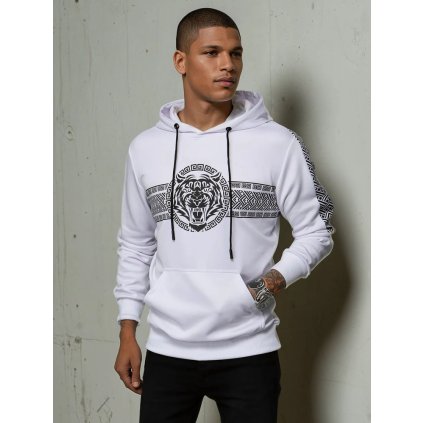 192101 panska mikina s kapuci barva bily dstreet bx5573 velikost m barva bila