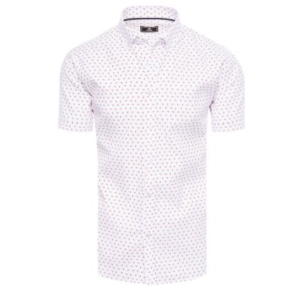 192503 panska kosile s kratkym rukavem barva bily dstreet kx1025 velikost m barva bila