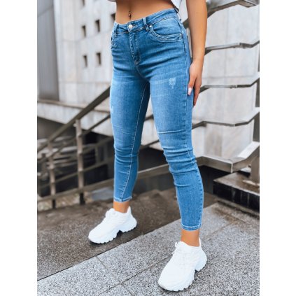 192563 2 damske dziny trubky sadie barva modra dstreet uy1592 velikost s barva modra svetle