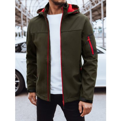 192989 panska bunda softshell barva zelena dstreet tx4471 velikost m barva zelena