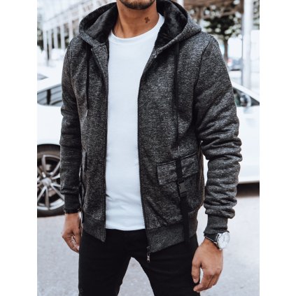 193010 panska mikina na zip barva tmave seda dstreet bx5607 velikost m barva seda tmave