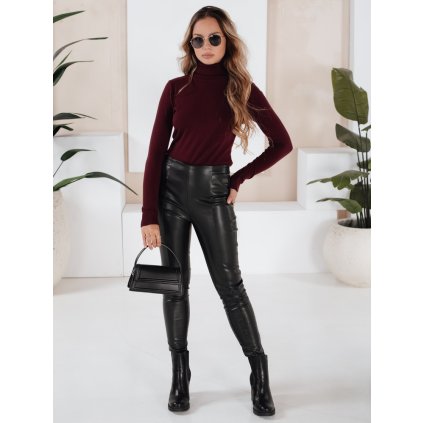 193061 1 damske kalhoty voskovane galactic gaze barva cerna dstreet uy1566 velikost s barva cerna