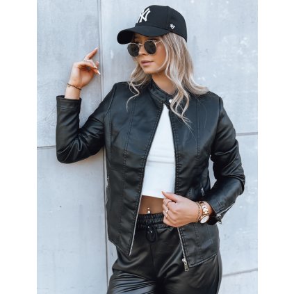 193409 4 damska bunda ramones trendy fusion barva cerna dstreet ty3896 velikost s barva cerna