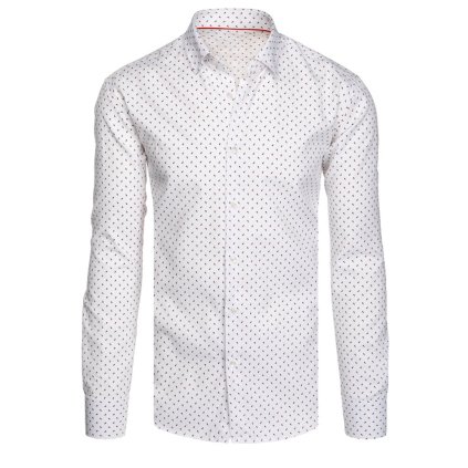 196769 panska kosile s dlouhym rukavem barva bily dstreet dx2488 velikost m barva bila