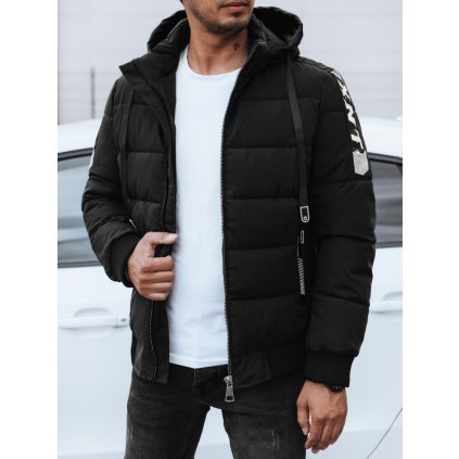 194099 panska prosivane bunda barva cerna dstreet tx4637 velikost m barva cerna