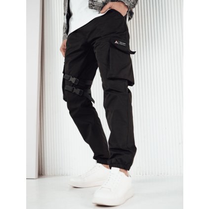 196913 panske kalhoty kapsace barva cerna dstreet ux4205 velikost m barva cerna