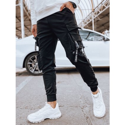 196919 panske kalhoty kapsace barva cerna dstreet ux4214 velikost m barva cerna