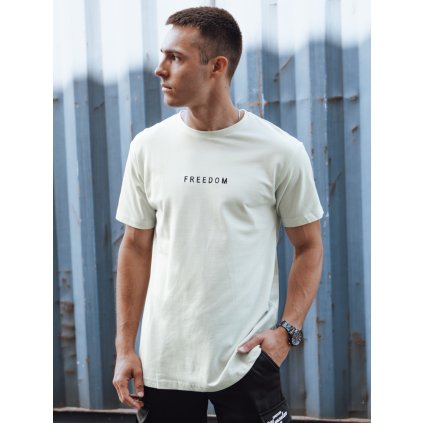 197027 bile panske bavlnene tricko s potiskem dstreet rx5612 velikost m barva bila