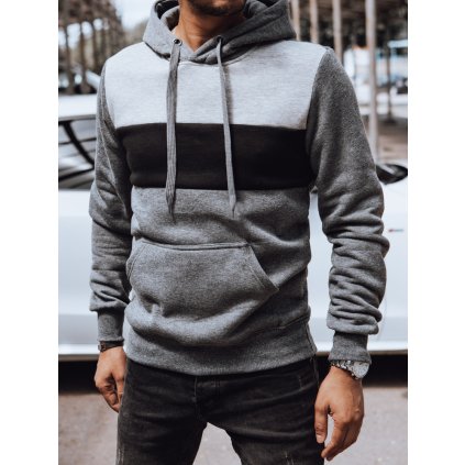 197036 panska mikina s kapuci tmave seda dstreet bx5814 velikost m barva seda tmave