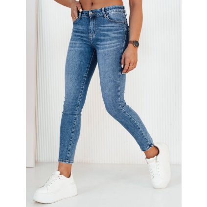 195236 damske dziny s vysokym pasem bevino barva modra dstreet uy1919 velikost 28 barva modra svetle