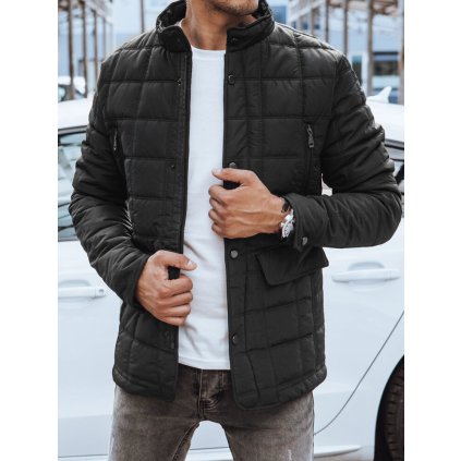 199556 panska prosivana bunda dstreet tx4695 velikost m 48 barva cerna