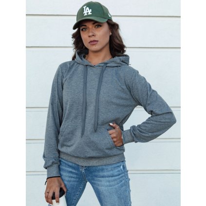 199907 damska mikina s kapuci lara ii dstreet by1334 velikost s barva seda tmave