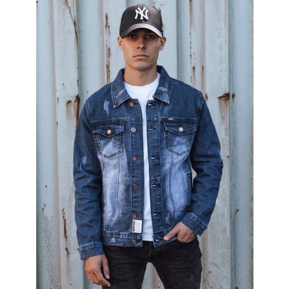 199925 panska dzinova bunda dstreet tx4851 velikost s barva modra svetle