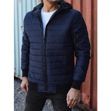 200063 panska bunda s kapuci dstreet tx4936 velikost m barva modra