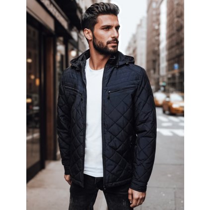 200165 panska bunda s kapuci dstreet tx4990 velikost m 48 barva modra