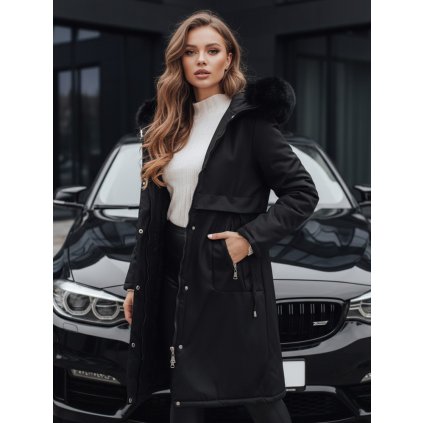 201641 13 damska zimni bunda fernaya dstreet ty5113 velikost s barva cerna