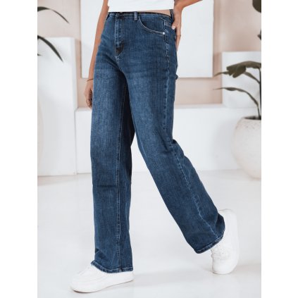 201752 damske dziny dstreet uy2782 siroke nohavice velikost xs 34 barva modra