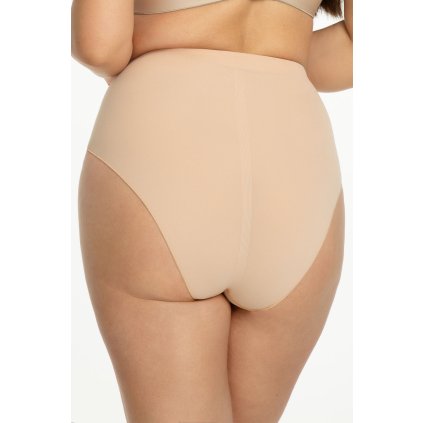 202820 stahovaci kalhotky julimex 471 seamless panty maxi velikost s barva bezova