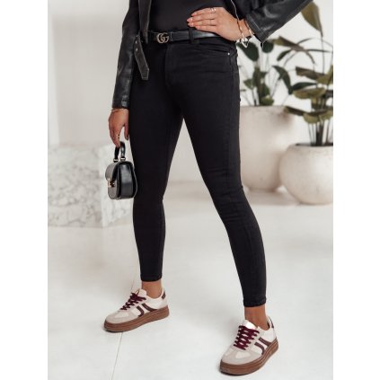 203717 damske dzinove kalhoty stylovita dstreet uy2235 velikost 28 barva cerna