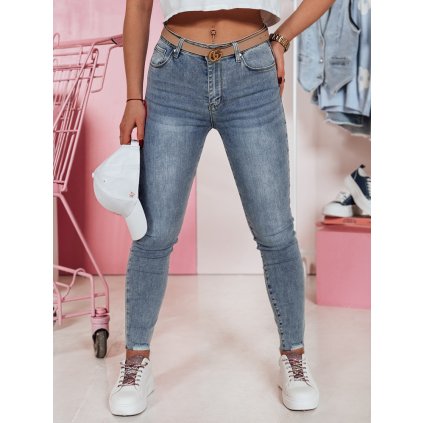 203897 damske dzinove kalhoty skinny skinlena dstreet uy2374 velikost s barva modra svetle