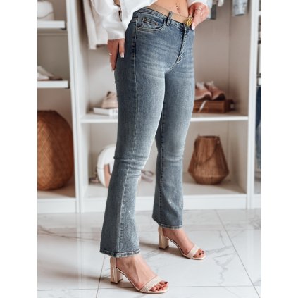 204044 damske dziny do zvonu blinkfit dstreet uy2449 velikost s barva modra svetle