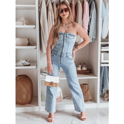204347 damska dzinovy overal gorssanka dstreet ey2587 velikost xs 34 barva modra svetle