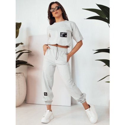 203168 damsky komplet holty dstreet ay1026 velikost s barva seda svetle