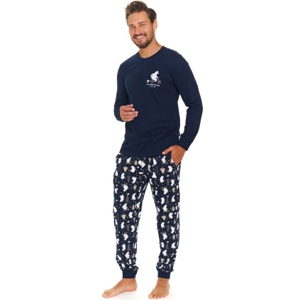 223688 panske pyzamo doctor nap pmb 5263 velikost 2xl barva modra tmave