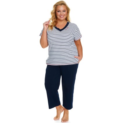 206471 damske pyzamo doctor nap pb 5369 velikost 2xl barva modra tmave