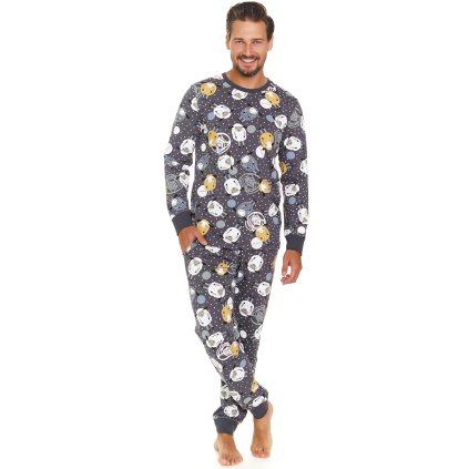 227628 panske pyzamo doctor nap pmb 7109 velikost 2xl barva seda