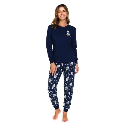 218375 damske pyzamo doctor nap pm 7337 velikost s barva modra tmave