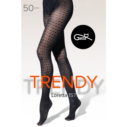 205277 damske puncochace gatta loretta 157 50 den velikost 4 l barva cerna