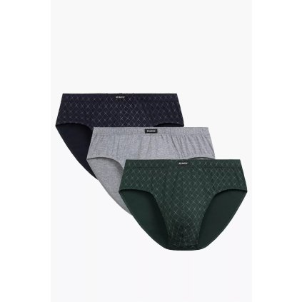 205289 panske slipy atlantic 3mp 205 3 pack velikost 2xl barva modra tmave