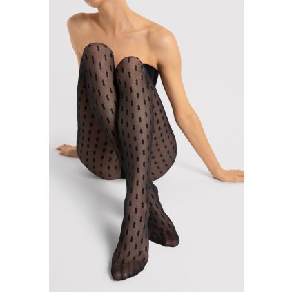 205301 2 silonkove puncochace fiore bijou 20 den g6125 velikost 4 l barva bezova