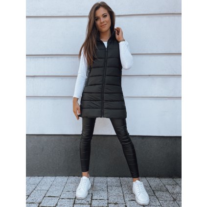 205922 damska dlouha vesta bethy barva cerna dstreet ty2252 velikost s barva cerna