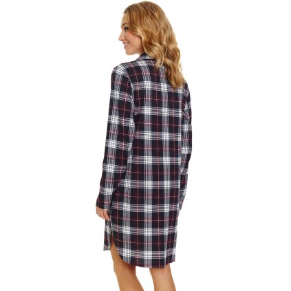 205967 damska nocni kosile na rozepinani doctor nap tm 7103 velikost s m barva bordo