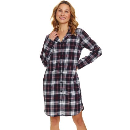 205967 damska nocni kosile na rozepinani doctor nap tm 7103 velikost s m barva bordo