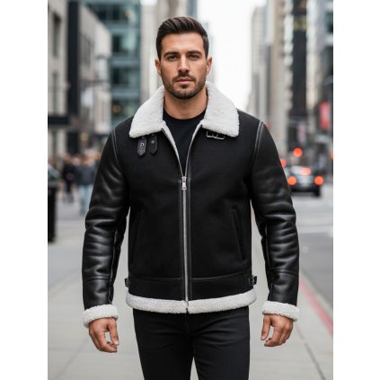 207644 5 panska kozenkova bunda dstreet tx5085 velikost m barva cerna