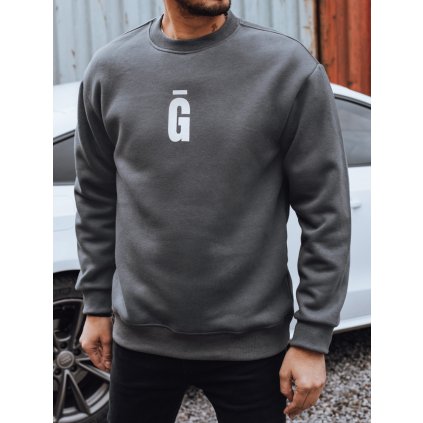 207665 panska mikina bez kapuce dstreet bx5921 velikost m barva seda tmave