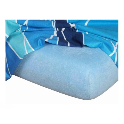 208664 frote prosteradlo svetle modre rozmer 90x200x20 jednoluzko