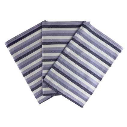 209171 2943 1 kuchynske uterky 3ks bambus pruh fialovy dadka vracov
