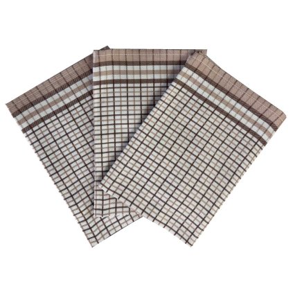 209510 3573 1 kuchynske uterky 3ks bambus kostka mala hneda dadka vracov