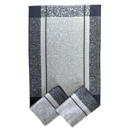 212150 8211 2 kuchynske uterky 3ks ornamenty sede dadka vracov