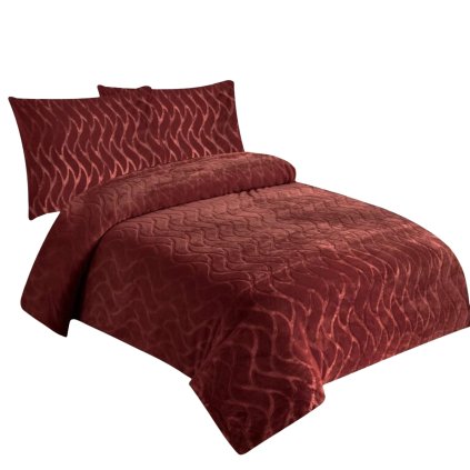 212387 9045 2 povleceni mikroflanel vlnka cihlova pozadi dadka vracov