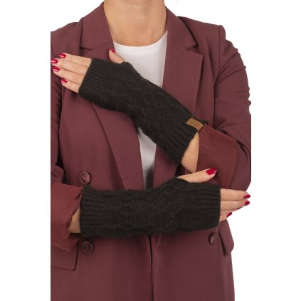 213701 damske rukavky vivisence 7216 rukavice velikost uni barva seda