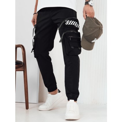 214478 panske kalhoty kapsace barva cerna dstreet ux4158 velikost m barva cerna