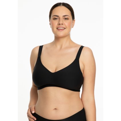 214904 damska podprsenka julimex jelly bra comfort velikost l barva cerna