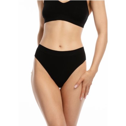 214910 damske kalhotky julimex bamboo bikini velikost l barva cerna